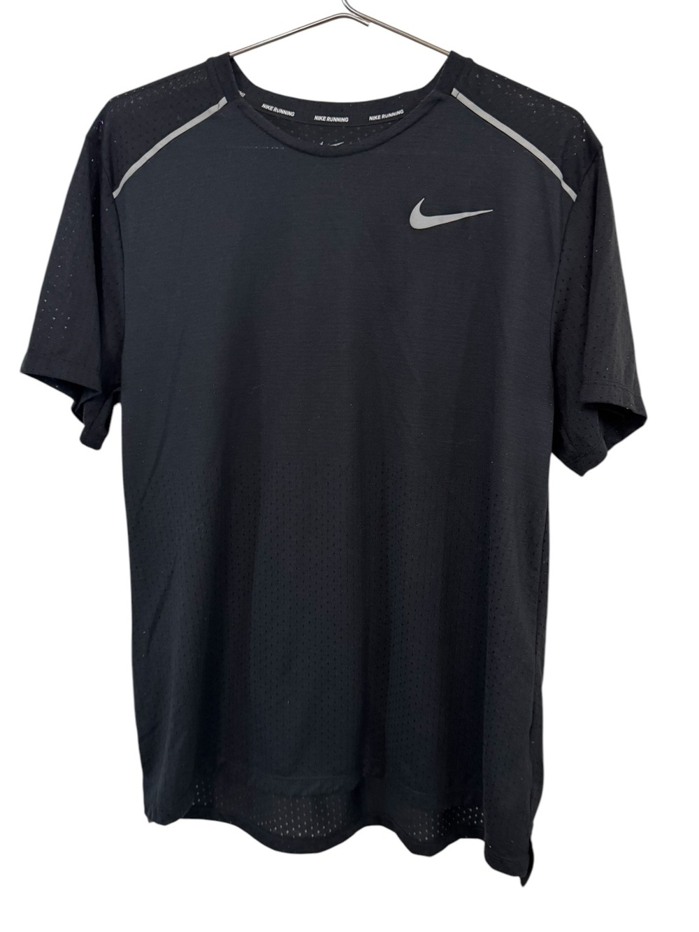 Nike Men’s L Black Dri-FIT Running Tee NICE